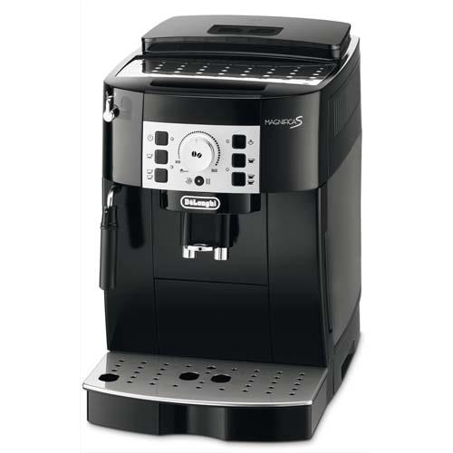 Machine  caf Delonghi - broyeur  grain 250g - rservoir 1,7L - L23,8 x H35,1 x P43 cm - noir