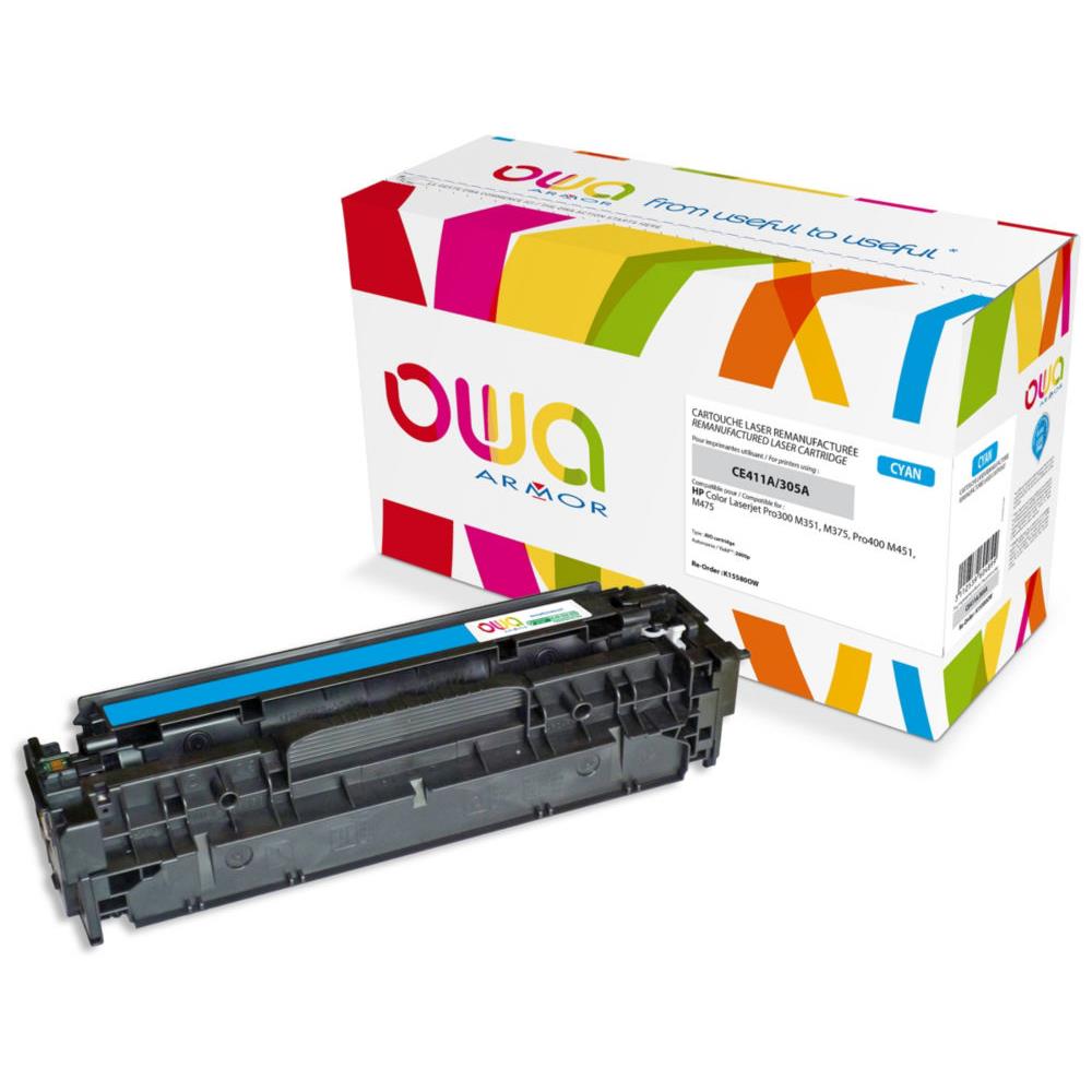 Cartouches de toner - Armor k15580ow cartouche de toner 1 pice(s) cyan