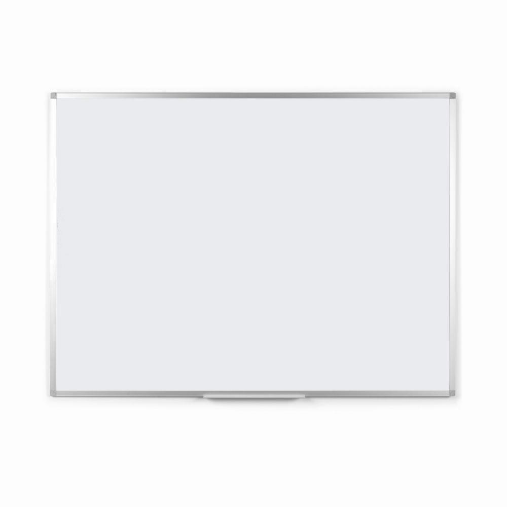 Tableau blanc laqu - magntique - cadre aluminium - 60 cm x 90 cm