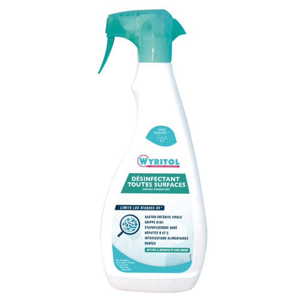 Spray nettoyant dsinfectant Wyritol  - 750 ml