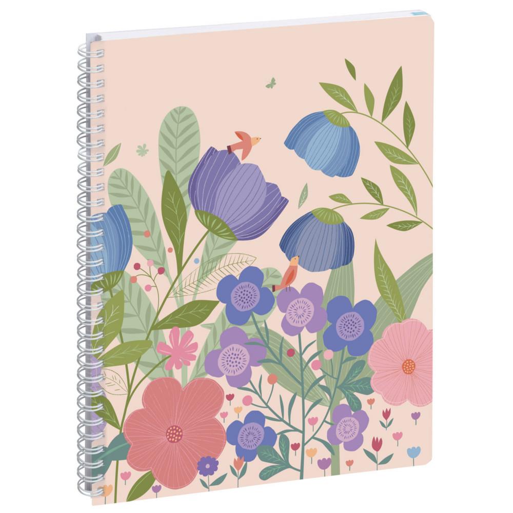 Agenda semainier Exacompta EasyTime 27S Mini Labo 21 x 27 cm - Rose - Janvier � D�cembre 2027