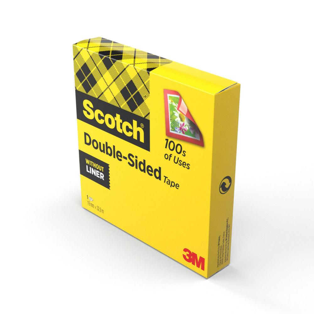 Bande double face Scotch 665 - rouleau 33 mtres