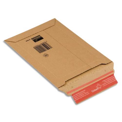 Pochette d'expdition en carton rigide - 25 x 36 x 5 cm