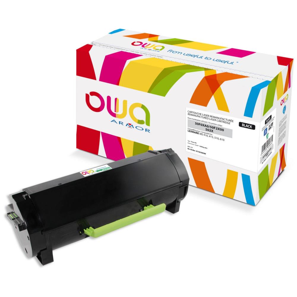 Cartouches de toner - Armor k15638ow cartouche de toner 1 pice(s) compatible noir