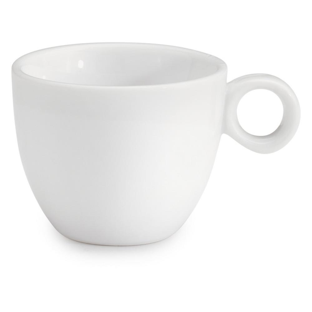 Tasse  moka EO en porcelaine 6,5 cl - Blanc - Lot de 12