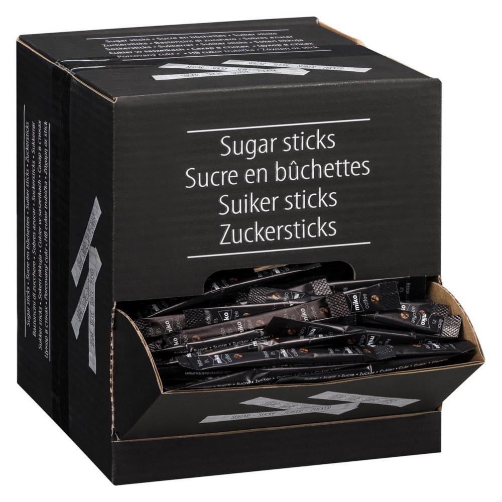 Buchette de sucre blanc - 4 grammes - bote de 500 buchettes