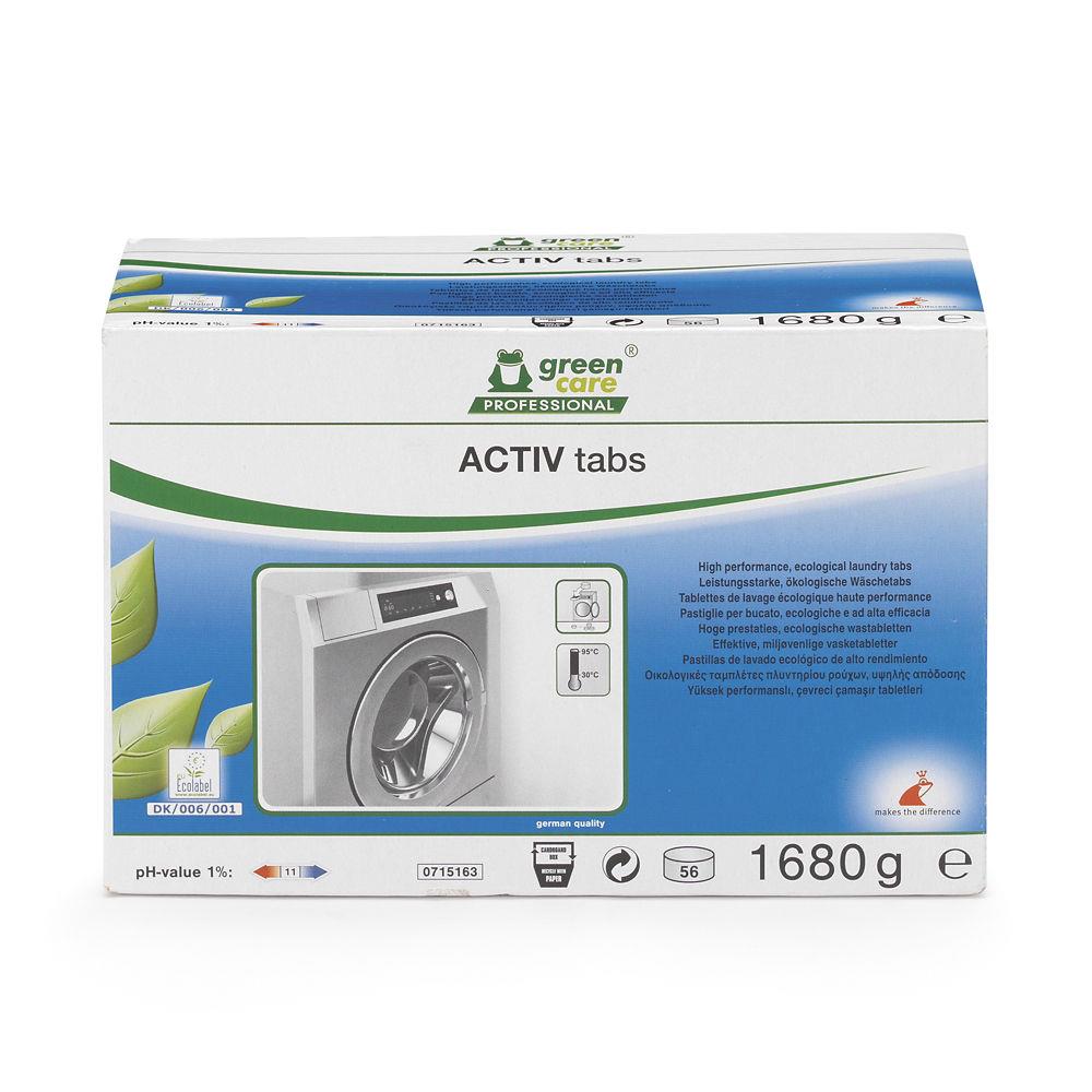 Lessive en tablette Green care Activ - 56 tablettes