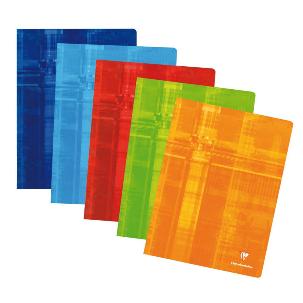 Cahier Clairefontaine Metric  - reliure pique - 24x32 cm - 96 pages - seys - papier 90g