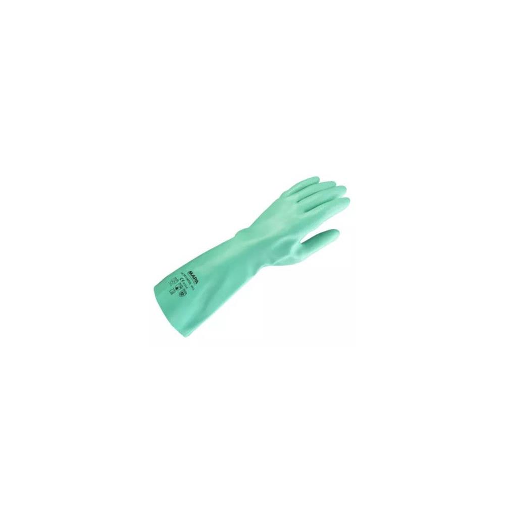 Gants de protection chimique Mapa Utranitril - Vert - Taille 8