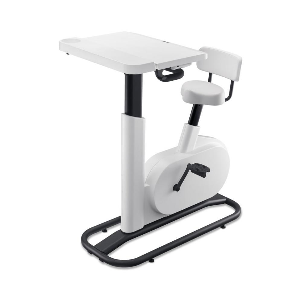 Vlo-bureau recharge eKinekt table rglable - Blanc