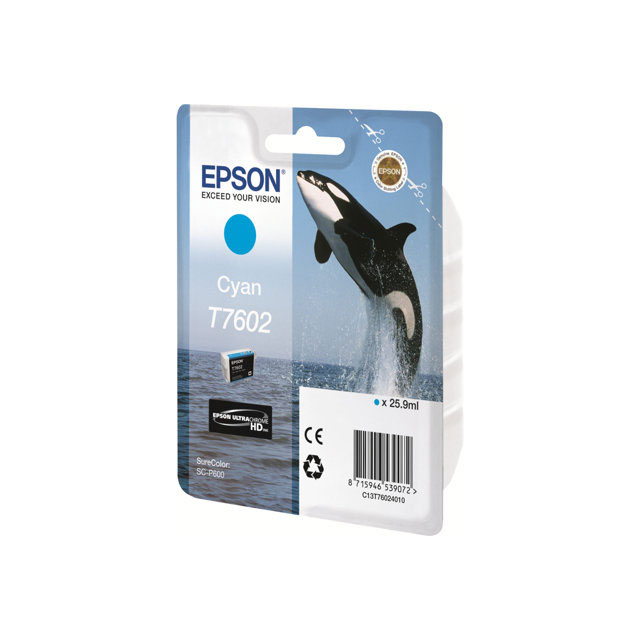 Cartouches pour imprimantes - Epson t7602 cyan