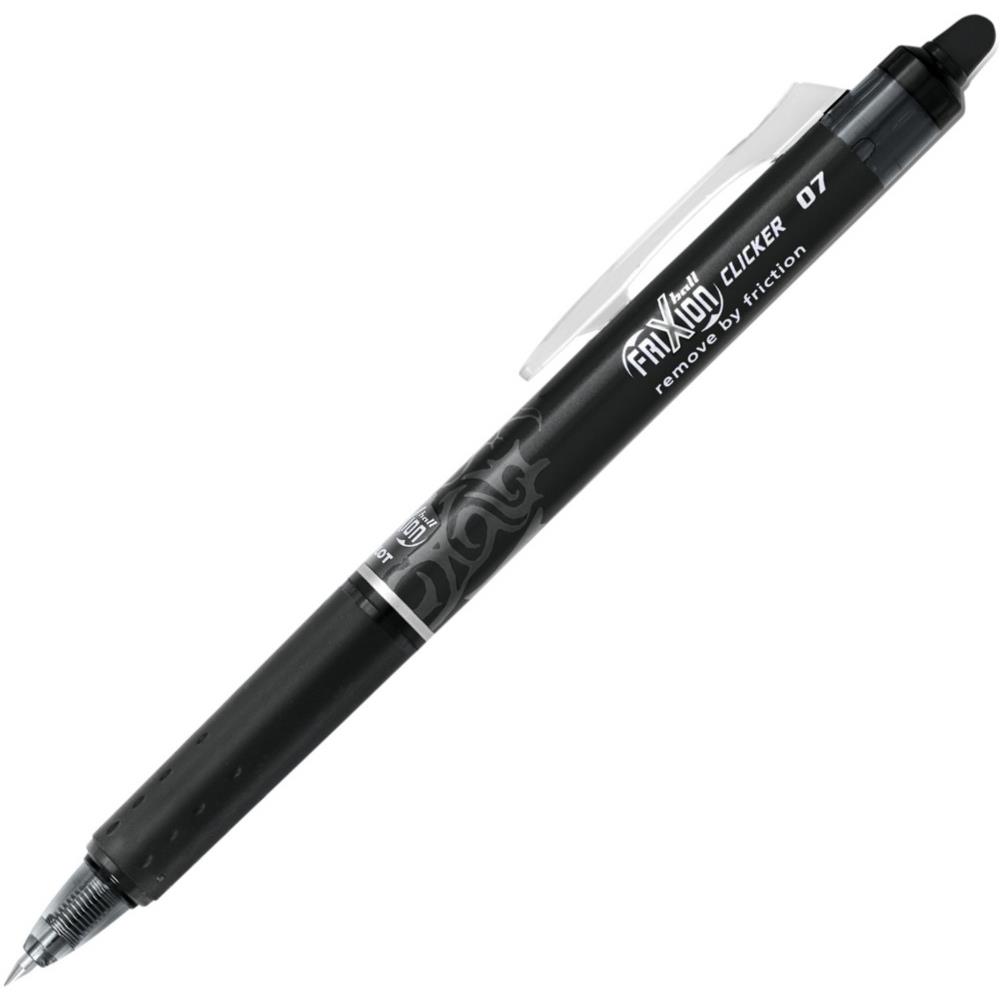 Roller Pilot Frixion Clicker - pointe moyenne rtractable - noir