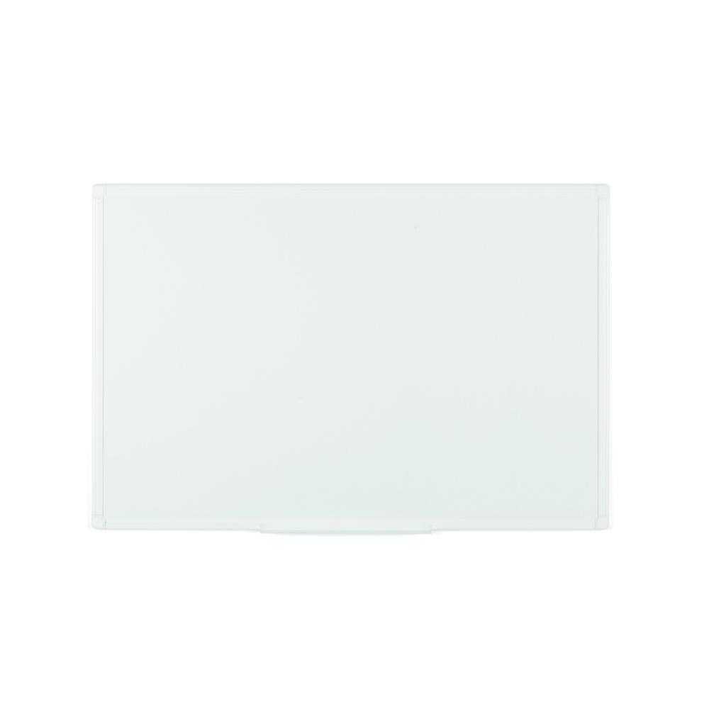 Tableau blanc laqu magntique Bi-Office antimicrobien cadre aluminium - 120 x 90 cm