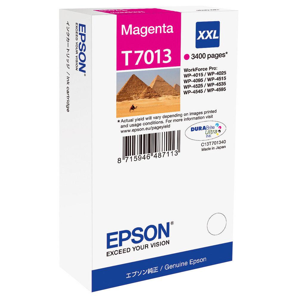 Cartouches pour imprimantes - Epson encre magenta xxl (3 400 p)