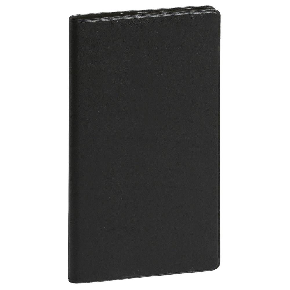 Exacompta Agenda semainier de poche Espace 17 Barbara Noir - 9 x 17 cm - Janvier � d�cembre - 2026