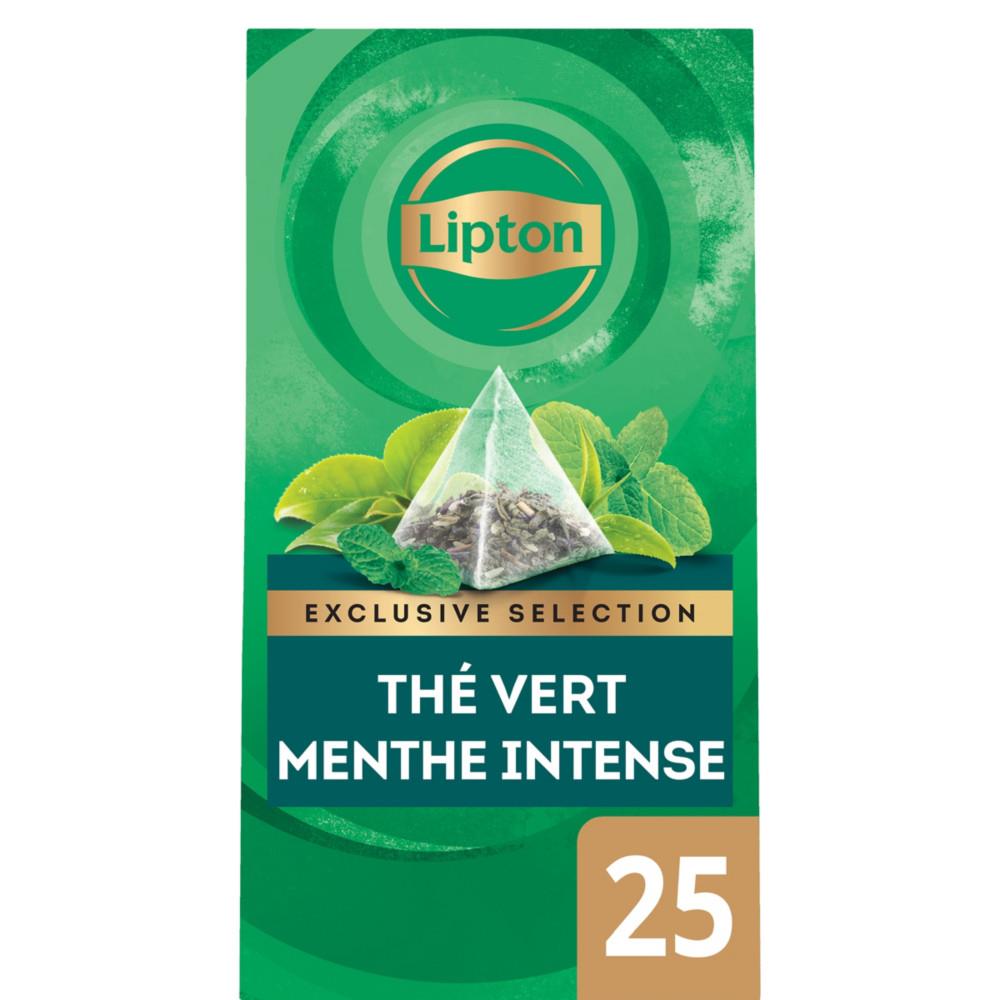 Th vert menthe Intense Exclusive Slection - 25 sachets pyramide