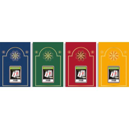 Plaque phmride Lecas - 1 jour par page - 17 x 25 cm - bloc 6 x 9 cm - coloris assortis