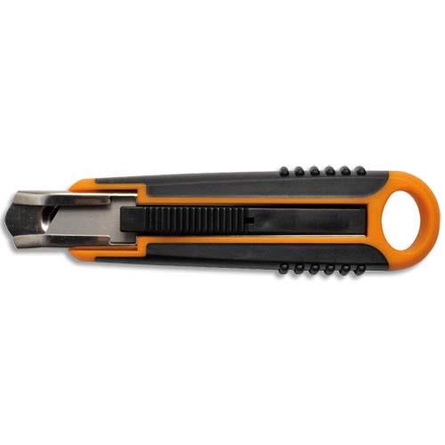 Cutter de scurit Fiskars - 18 mm - lame auto rtractable