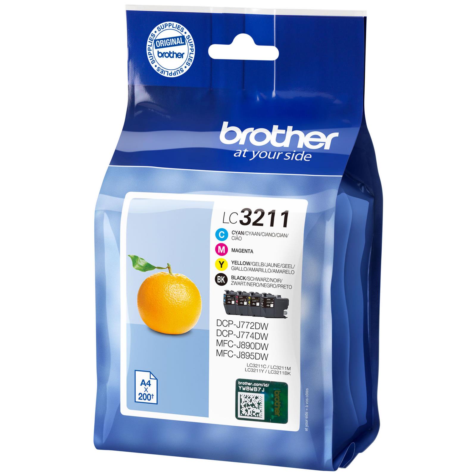 Cartouches pour imprimantes - Brother lc3211val - pack de cartouches d'encre originales