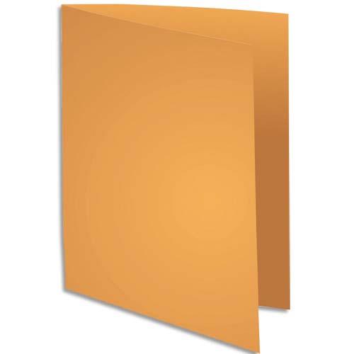 Chemise Exacompta Rock's - ocre - format 24 x 32 cm - 210 g - paquet de 100
