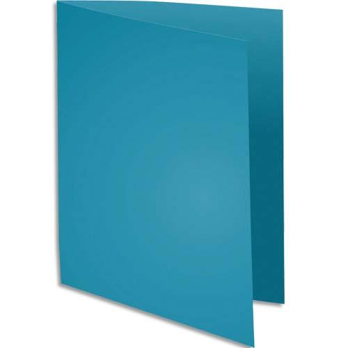 Sous-chemise Exacompta Rock's - bleu - format 22 x 31 cm - 80 g - paquet de 100