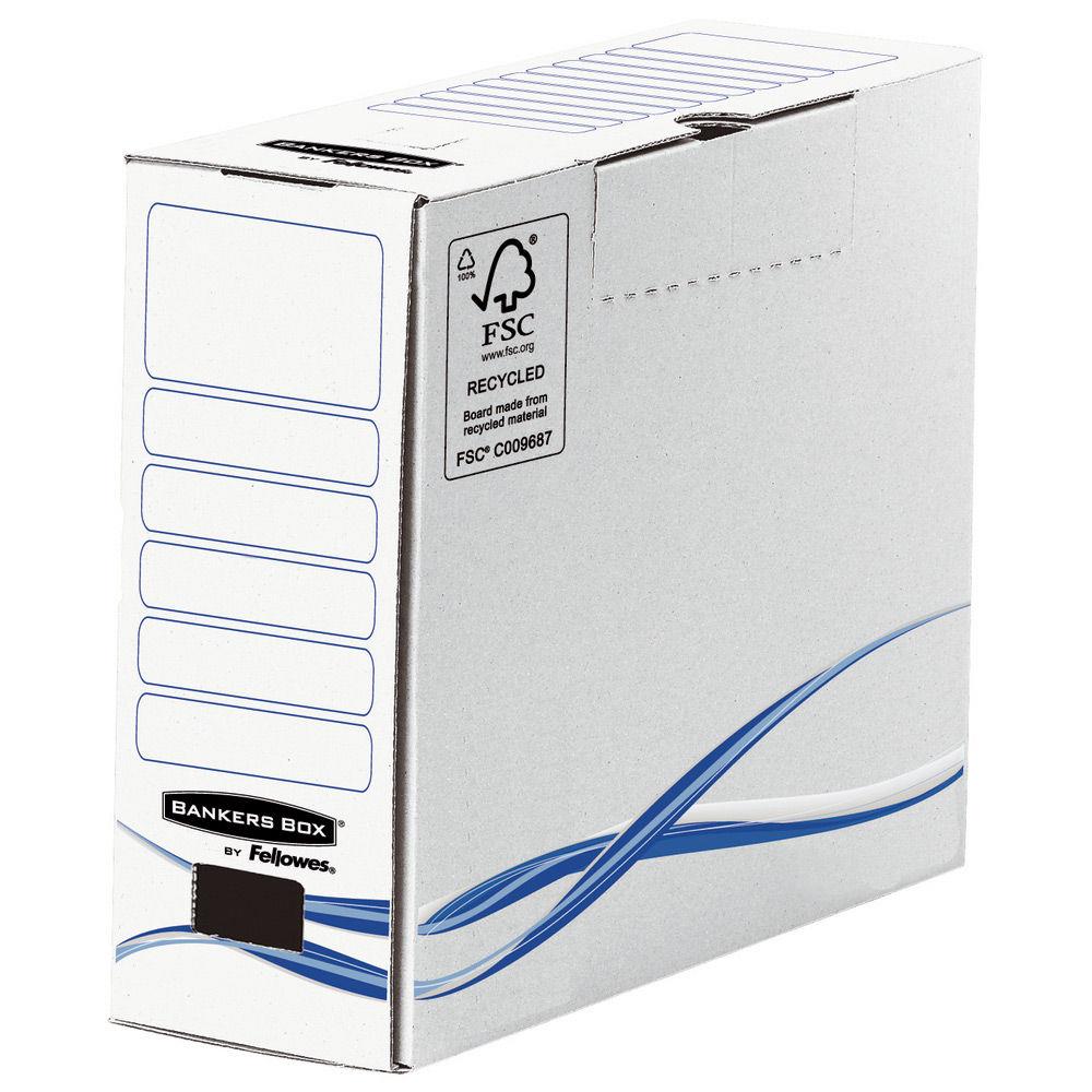 Bote d'archives Bankers Box Basic - Format A4+ -Dos de 10 cm