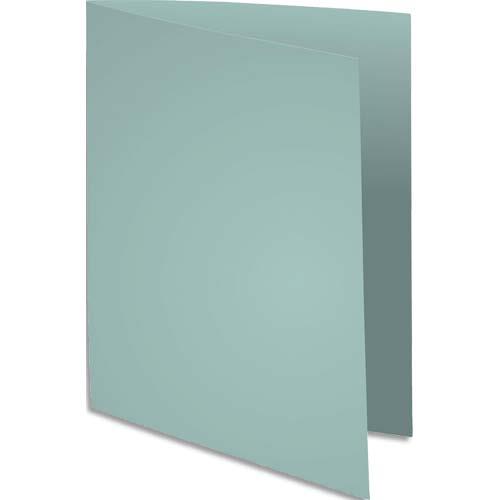 Chemise Exacompta Super 250 - carte 210 g - gris - 24 x 32 cm - paquet de 100