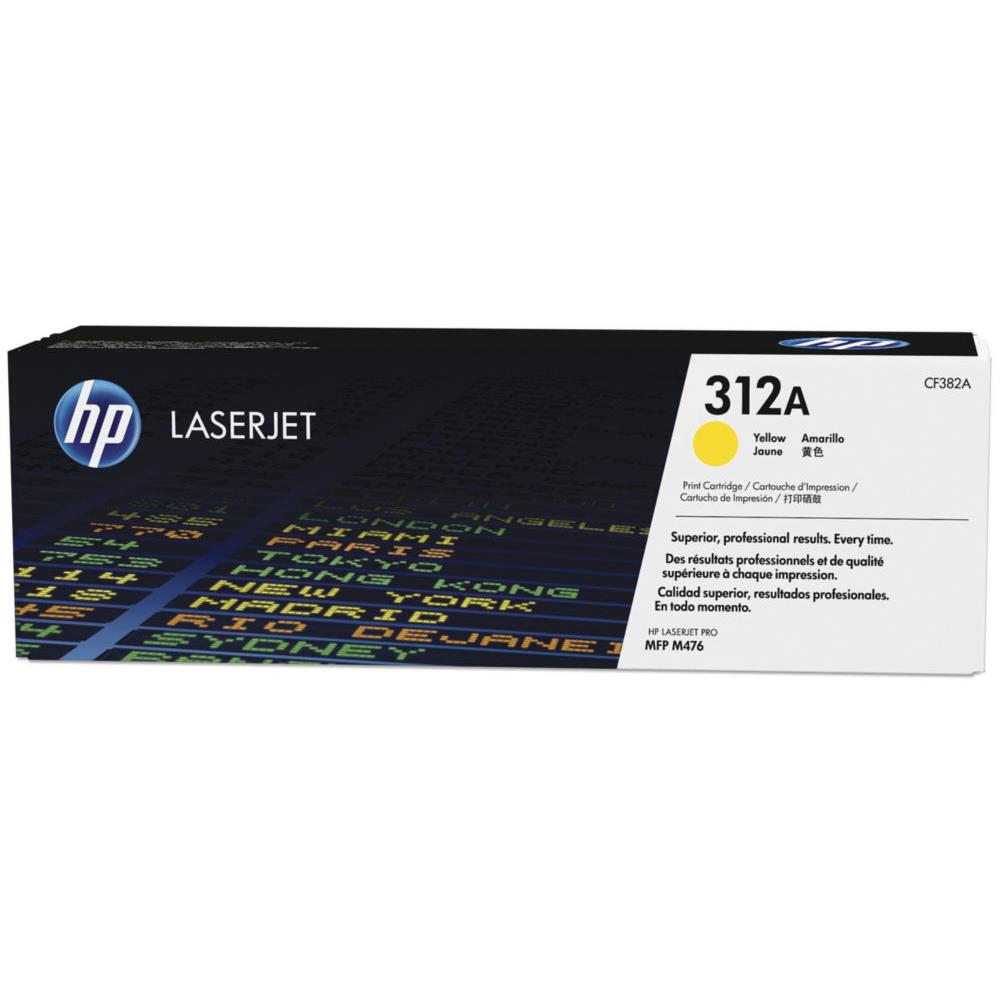 Cartouches de toner - Hp cartouche 312a toner jaune laserjet