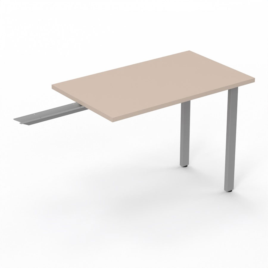 BUREAU ARIAL RET SUSP L100XP60 EP25 PIED SECT.OBLONG FX  M6 SA