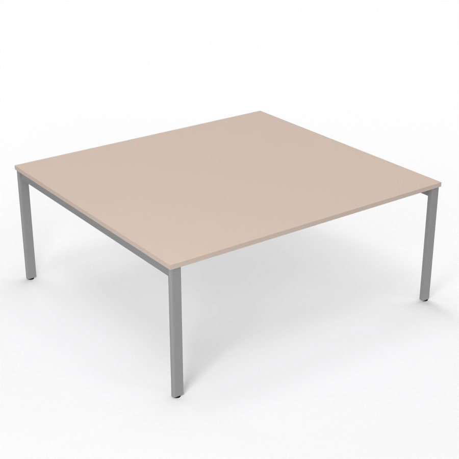 BUREAU ARIAL T REU L180XP165EP25 PIED OBLONG ARCHE FX  M6 SA