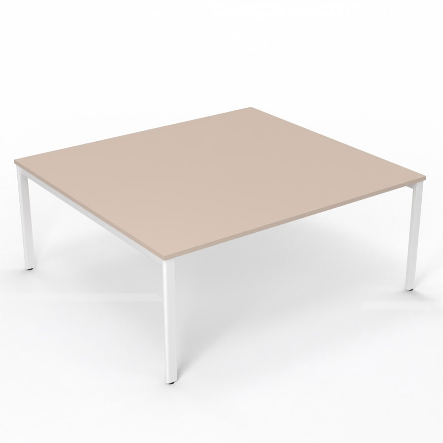 BUREAU ARIAL T REU L180XP165EP25 PIED OBLONG ARCHE FX  M6 SO