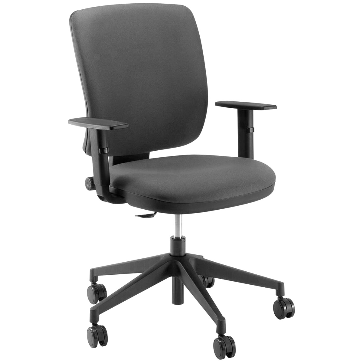 Sige de bureau Toma - tissu rembourr - gris