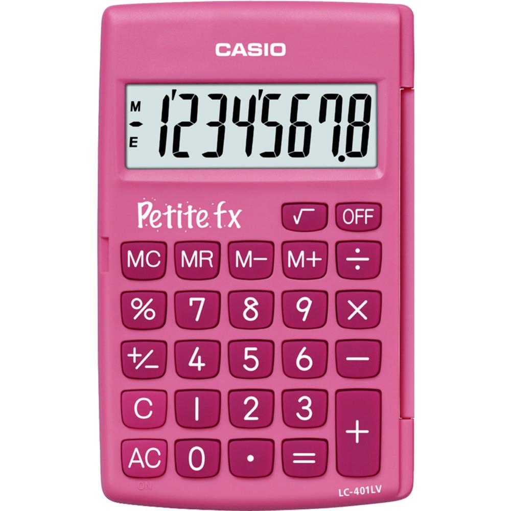 Calculatrice Casio Petite FX spciale classe CP  CE2 - Rose