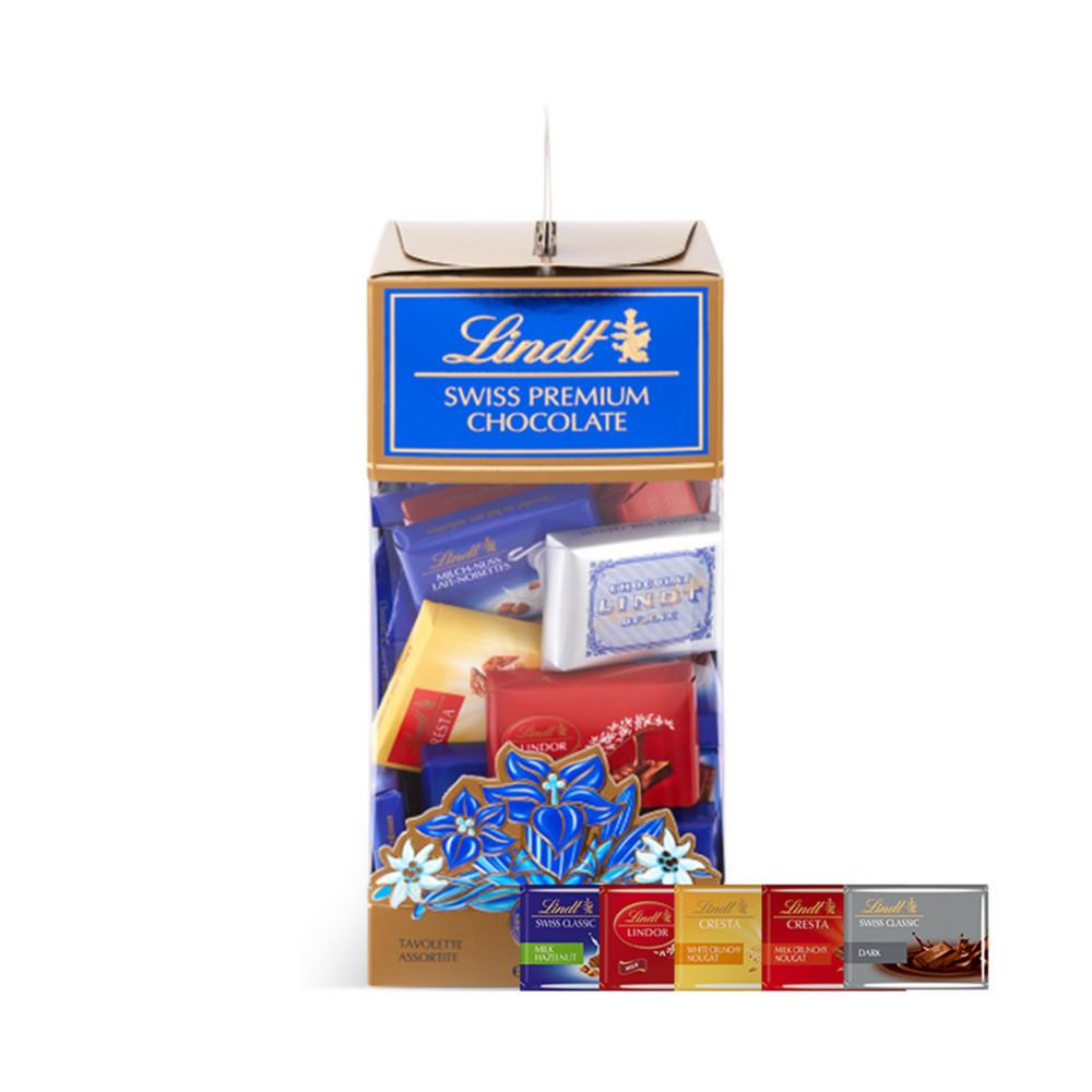 Bote de Napolitains Chocolat LINDT Premium Suisse - 250 g