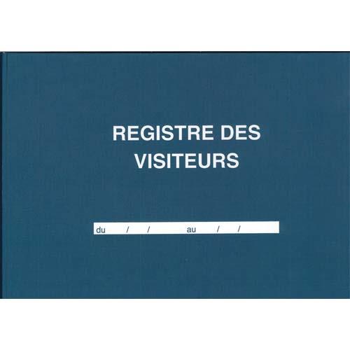 Registre des visiteurs ELVE - 21 x 29,7cm horizontal - 96 pages