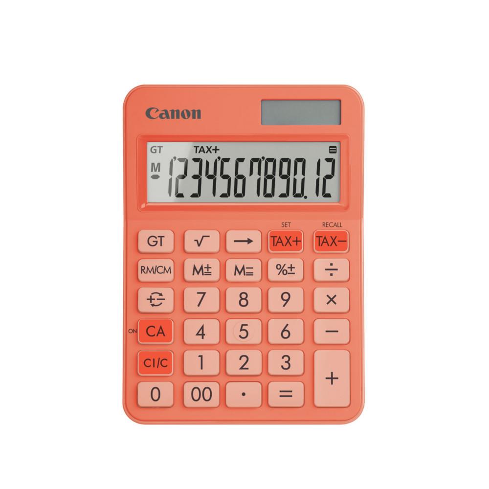 Calculatricede bureau Canon LS125KB - 12chiffres - Orange