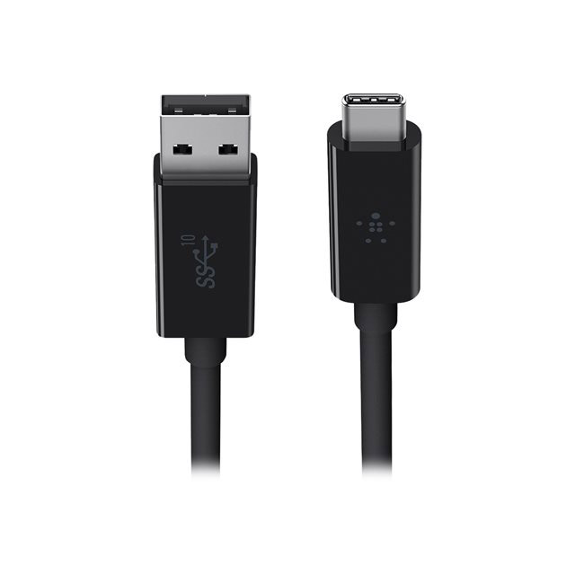 Belkin usb-a - usb-c, 0.9m cble usb usb 3.2 gen 2 (3.1 gen 2) 0,9 m usb a usb c noir