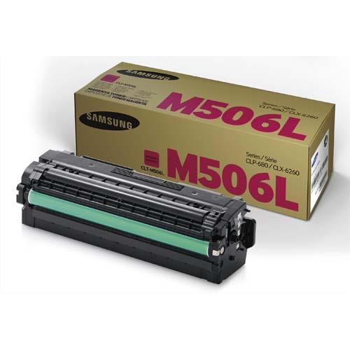 Cartouches de toner - Samsung clt-m506l toner magenta (3500 pages)