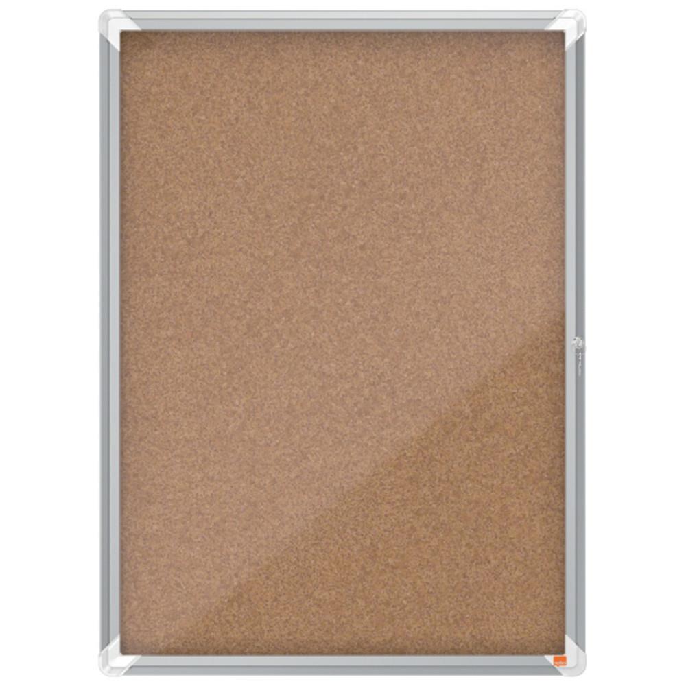 Vitrine d'affichage en lige Nobo Premium Plus - 97 x 70,9 cm - Format  9 x A4 - Cadre aluminium