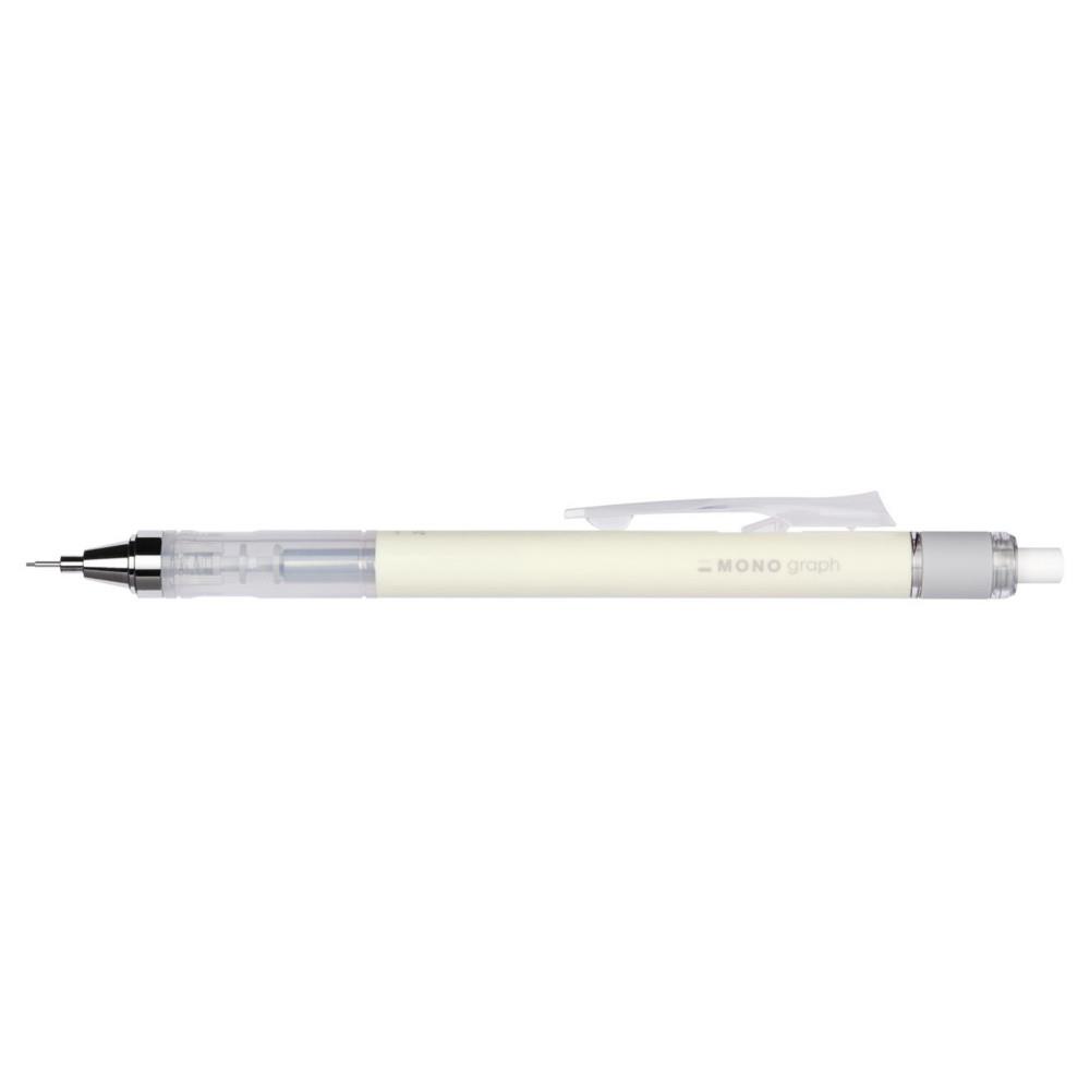 Porte-mine Mono Tombow Graph 0,5 mm HB - Jaune cr�me