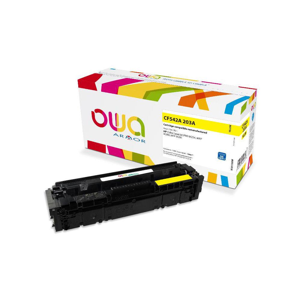 Cartouches de toner - Armor k18115ow cartouche de toner 1 pice(s) compatible jaune