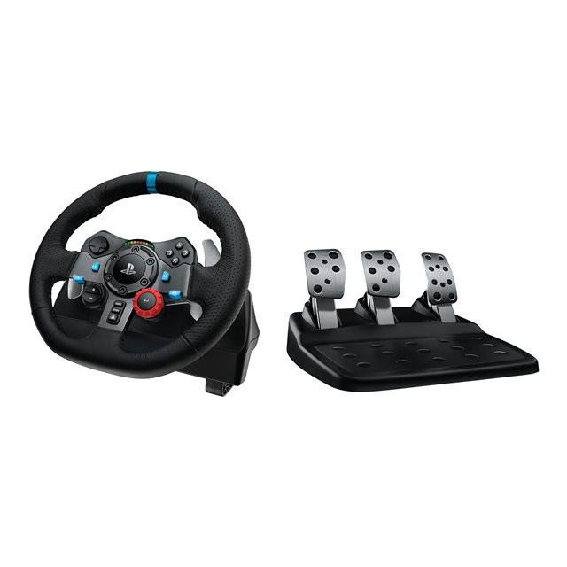 Logitech g 941-000112 accessoire de jeux vido noir usb volant + pdales analogique pc, playstation 4, playstation 5, playstation 3