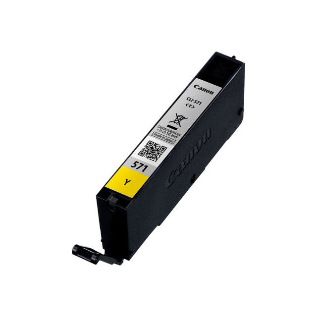 Cartouches pour imprimantes - Canon cartouche d'encre jaune cli-571y