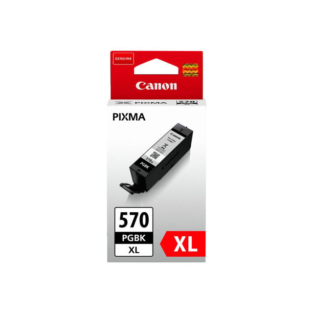 Cartouches pour imprimantes - Canon cartouche d'encre noire pigmente  haut rendement pgi-570pgbk xl