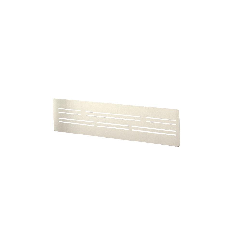 Voile de fond Cosmos mtal - 128 X 30 cm - blanc