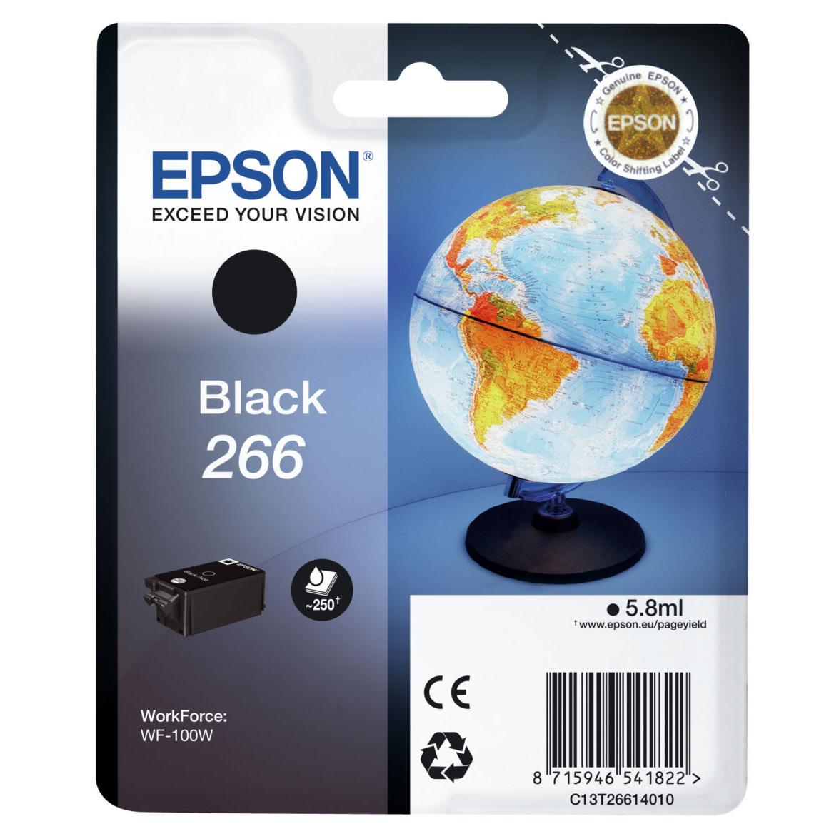 Cartouches pour imprimantes - Epson globe cartouche 266 - encre durabrite ultra n