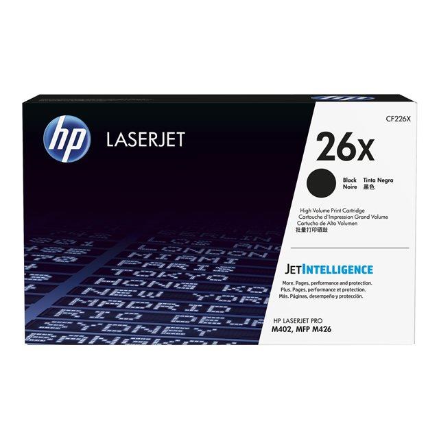 Cartouches de toner - Hp 26x toner laserjet noir grande capacit authentique