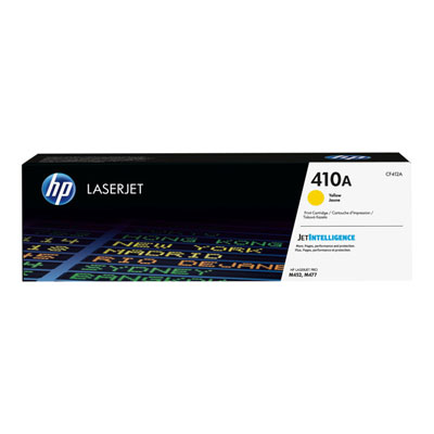 Cartouches de toner - Hp 410a toner laserjet jaune authentique
