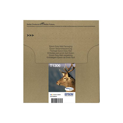 Cartouches pour imprimantes - Epson stag multipack 3-colours t1306 durabrite ultra ink easymail