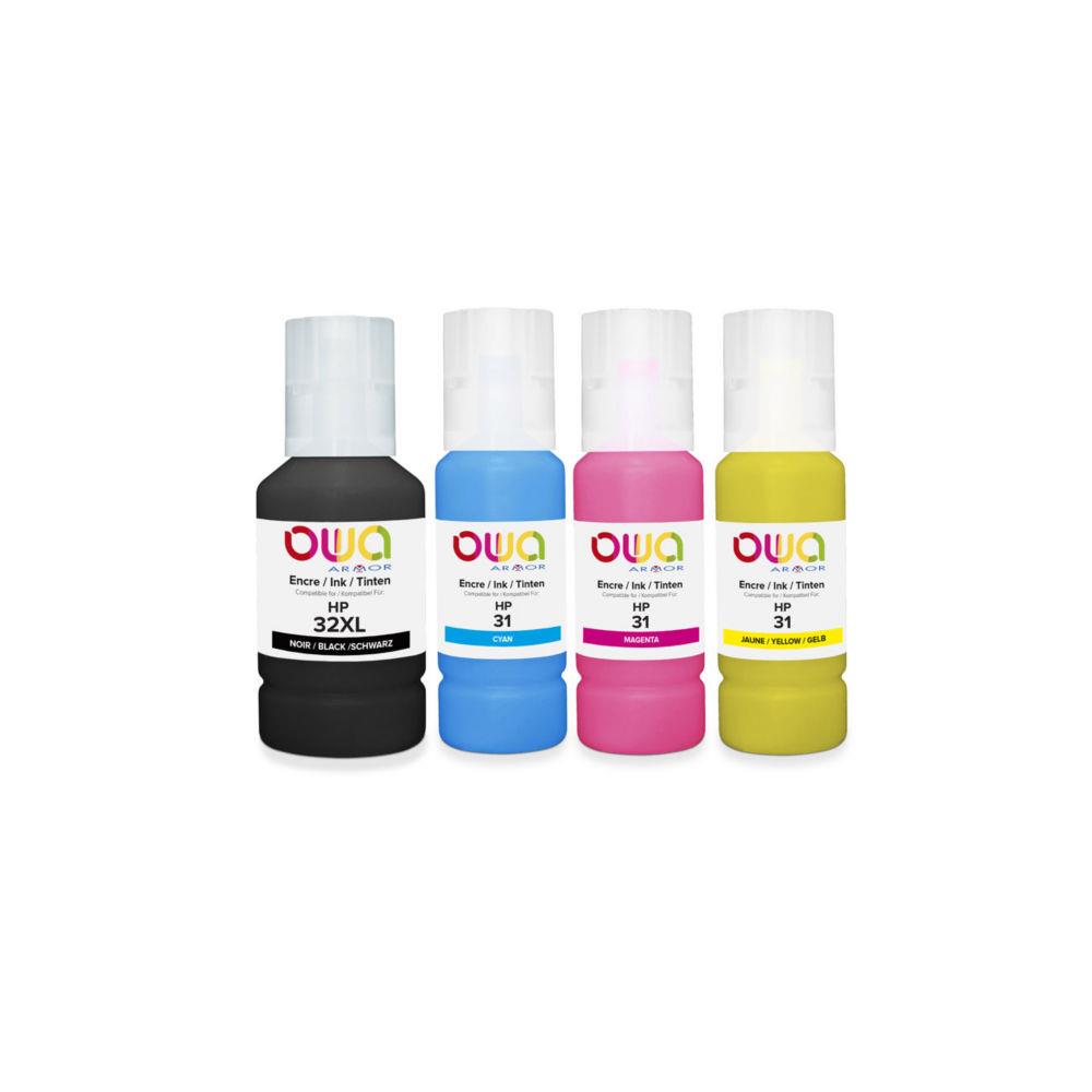Cartouches pour imprimantes - Armor owa k10620ow cartouche d'encre 4 pice(s) compatible rendement lev (xl) noir, cyan, magenta, jaune